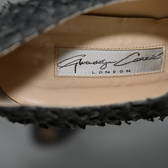 Gwendolyn Carrie Leather Lace Up Heels - Picture 13 of 13